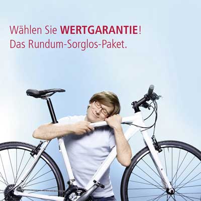 WERTGARANTIE - Fahrradversicherung